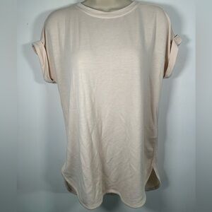Cupio women’s light peachy pink shirt size small